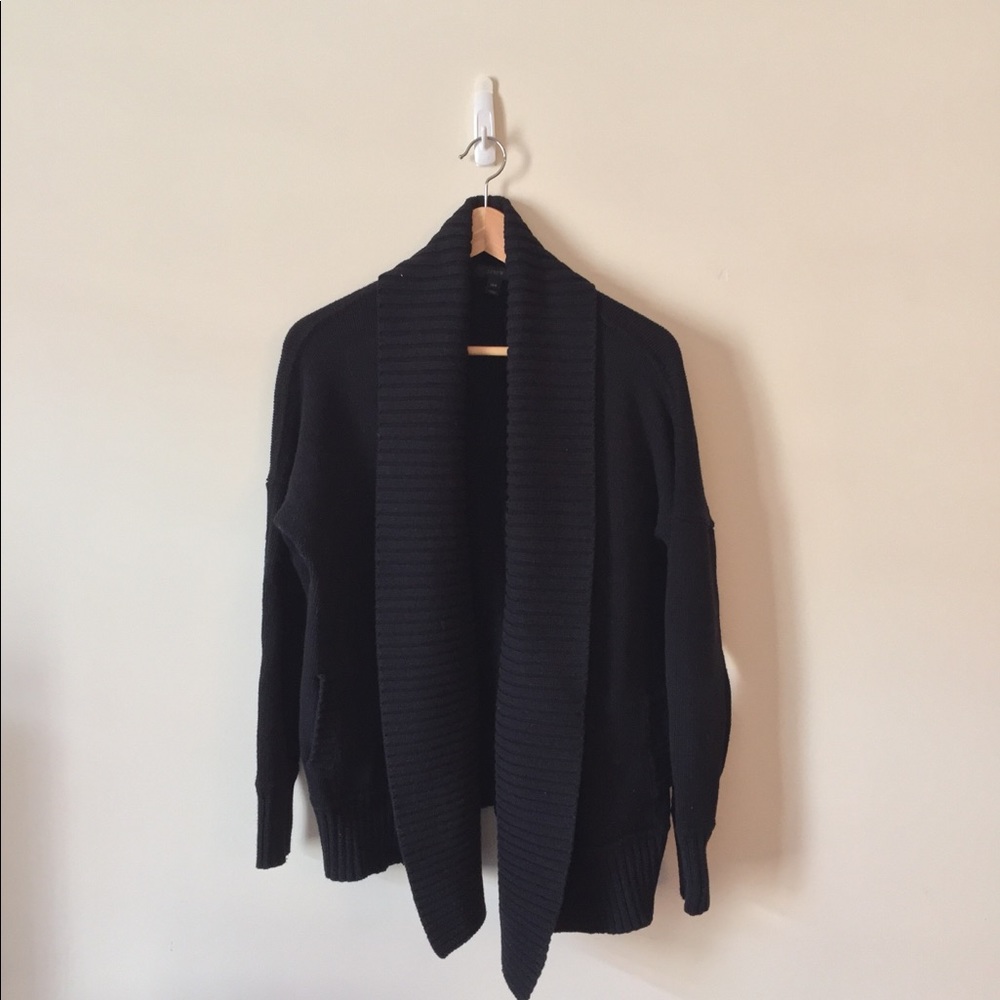 Jcrew chunky knit open cardigan - Picture 2 of 5